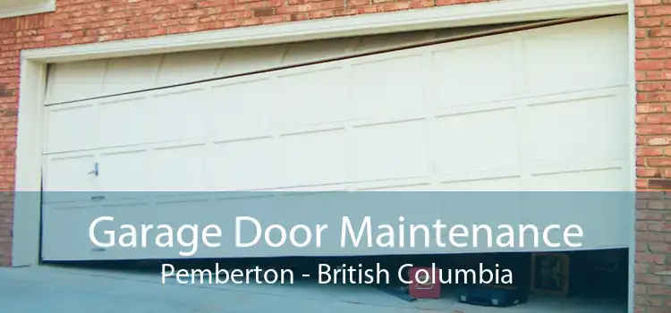 Garage Door Maintenance Pemberton - British Columbia