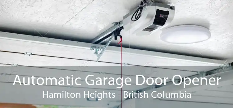 Automatic Garage Door Opener Hamilton Heights - British Columbia