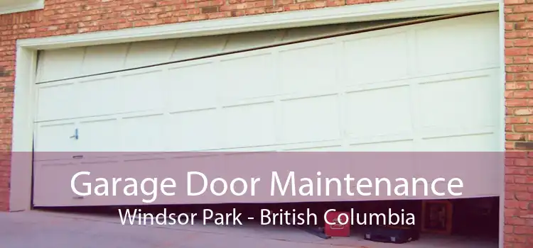 Garage Door Maintenance Windsor Park - British Columbia