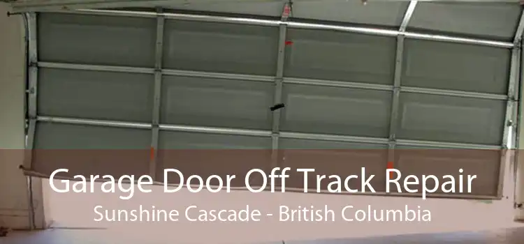 Garage Door Off Track Repair Sunshine Cascade - British Columbia