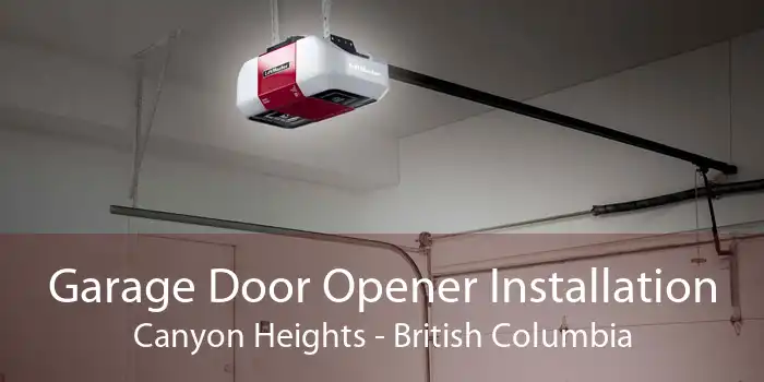 Garage Door Opener Installation Canyon Heights - British Columbia