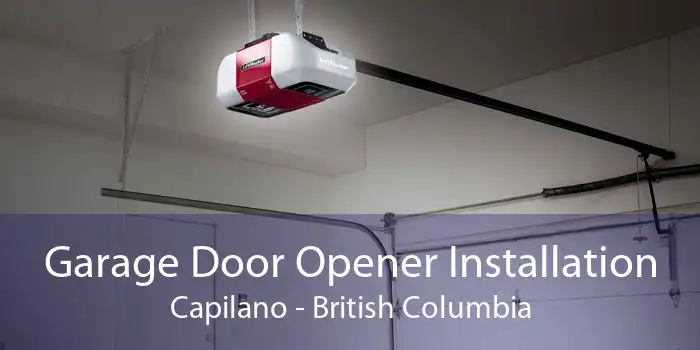 Garage Door Opener Installation Capilano - British Columbia
