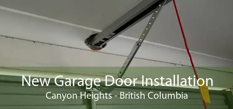 New Garage Door Installation Canyon Heights - British Columbia