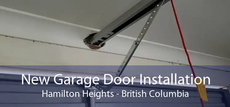 New Garage Door Installation Hamilton Heights - British Columbia