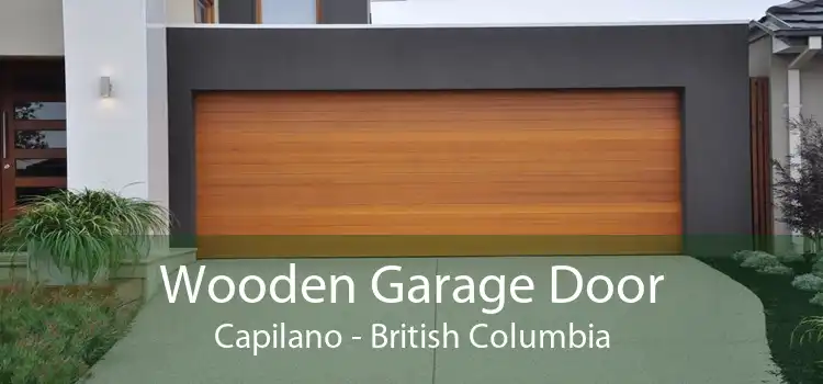 Wooden Garage Door Capilano - British Columbia
