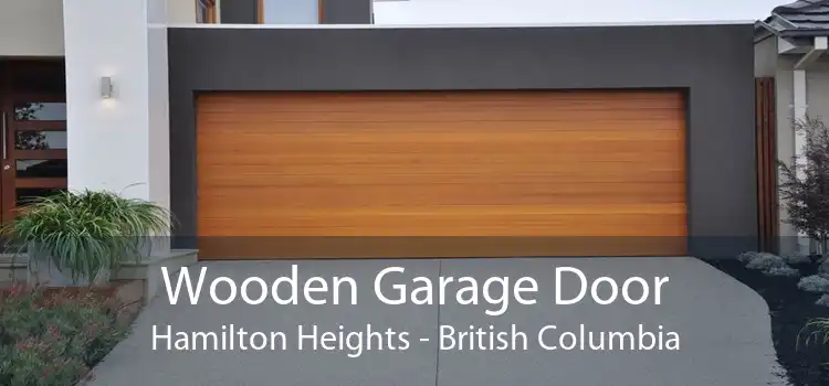 Wooden Garage Door Hamilton Heights - British Columbia