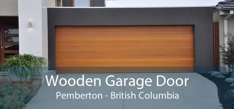 Wooden Garage Door Pemberton - British Columbia